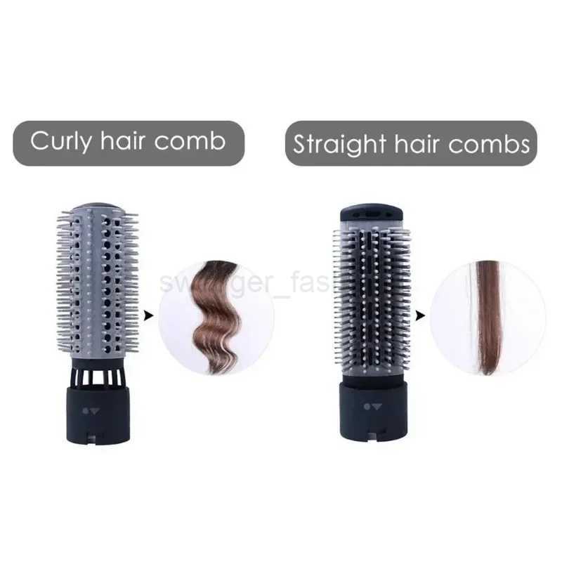 Hair Dryer Multifunctional 3-In-1 Electric Curler Brush Comb Hair Styling Tool Hot Air Straightener Dryer CombB240719