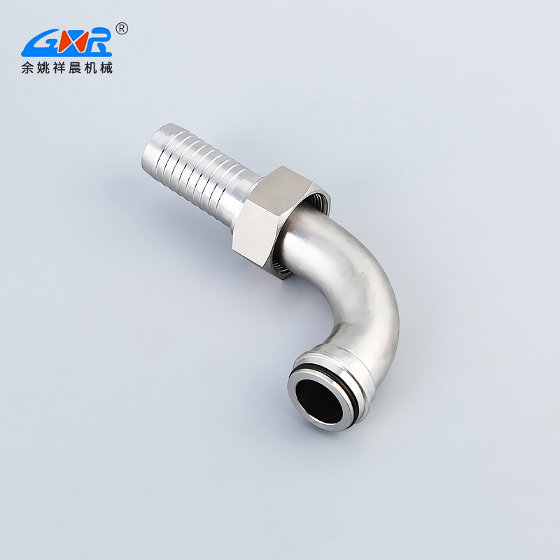 Stainless steel hydraulic transition joint, metric double headed outer wire straight through to wire conversion joint, supplied by the manufacturer