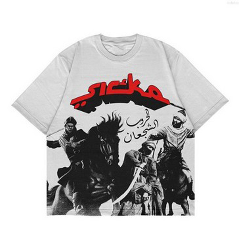 Trendy Street Men's Y2K T-shirt Women's Harajuku Wind Printed Short Sleeve Cotton Outdoor Sports Tops