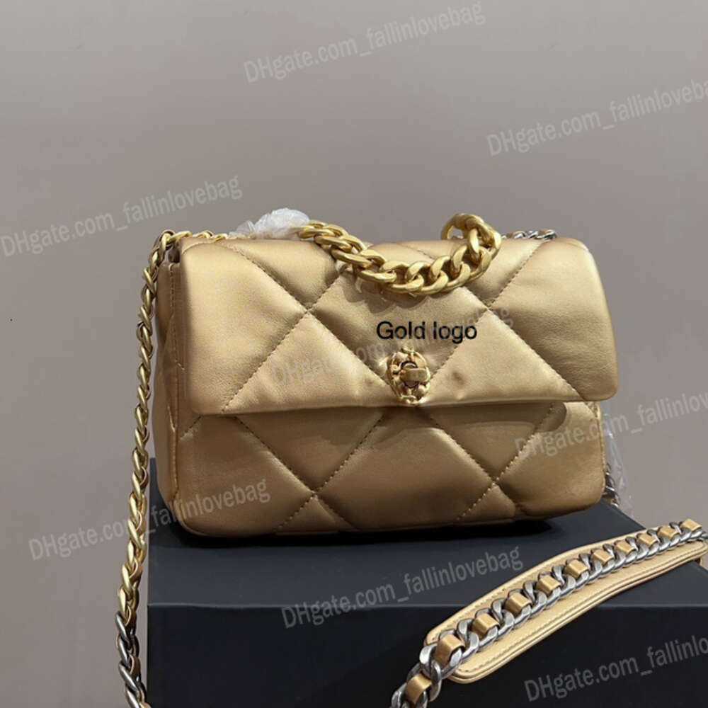 Luxury Designer Classic Women gold silver Chain Crossbody Bag French Brand Fashion New Black Flap Shoulder Bags Handbag Serial Number Leather Messenger Bag 2024
