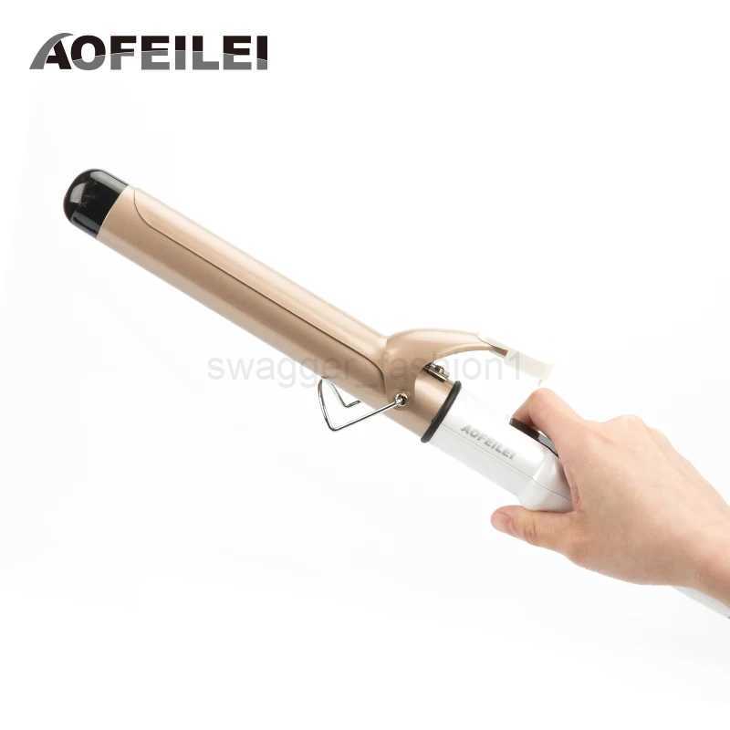 2023 New Real Electric Professional Ceramic Hair Curler Lcd Curling Iron Roller Curls Wand Waver Fashion Styling ToolsB240719