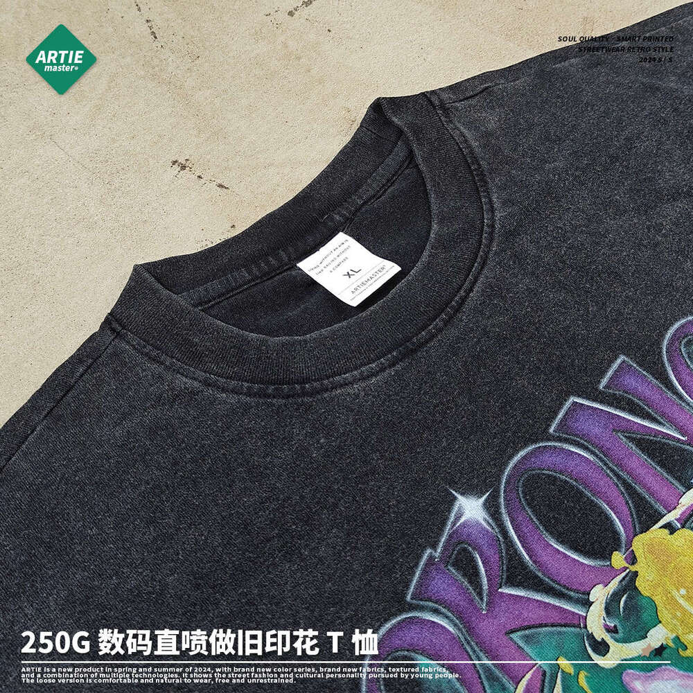 Female Hip Hop Summer Printing Short Sleeve O-neck Crop Tops Sports Fitness Chiffon Slim-fit Round Neck Street Activity Crop Tops2 Women's T Shir