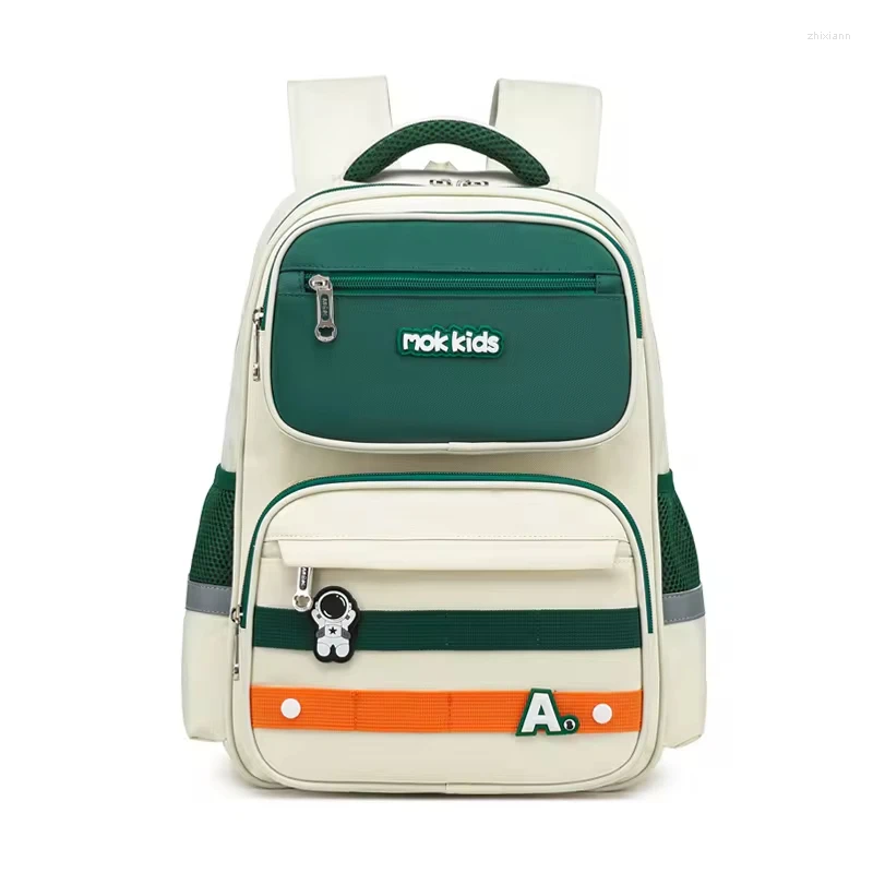 Fashion designer 2025S new model School Bags MOK Factory Price Children Bookbag Kids Bag For Boys Schoolbag Girls Protecting Spine Primary Students Mo