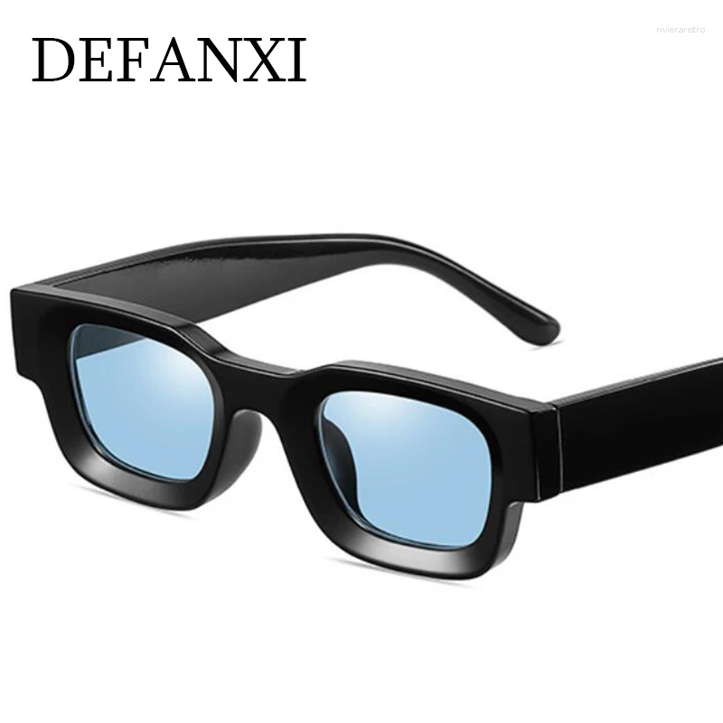 Polarized Sunglasses Oval | Trendy Small Square 2024 Yellow Lens 4