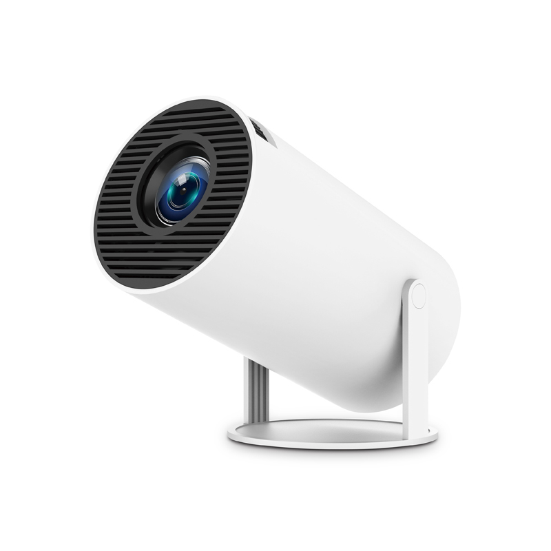 HY300 Smart Projector Android 12.0 WIFI Wireless Connection 130 ANSI 600P 720P Home Cinema Outdoor Protable Projetor
