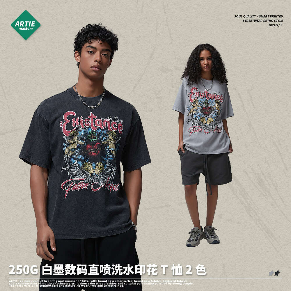 Hip Hop Summer Short-sleeved Summer Printing Short Sleeve Long Sleeve Tee Shirts Quick Drying Lace Plaid Stripe Graphic T Shirts Solid Turtleneck