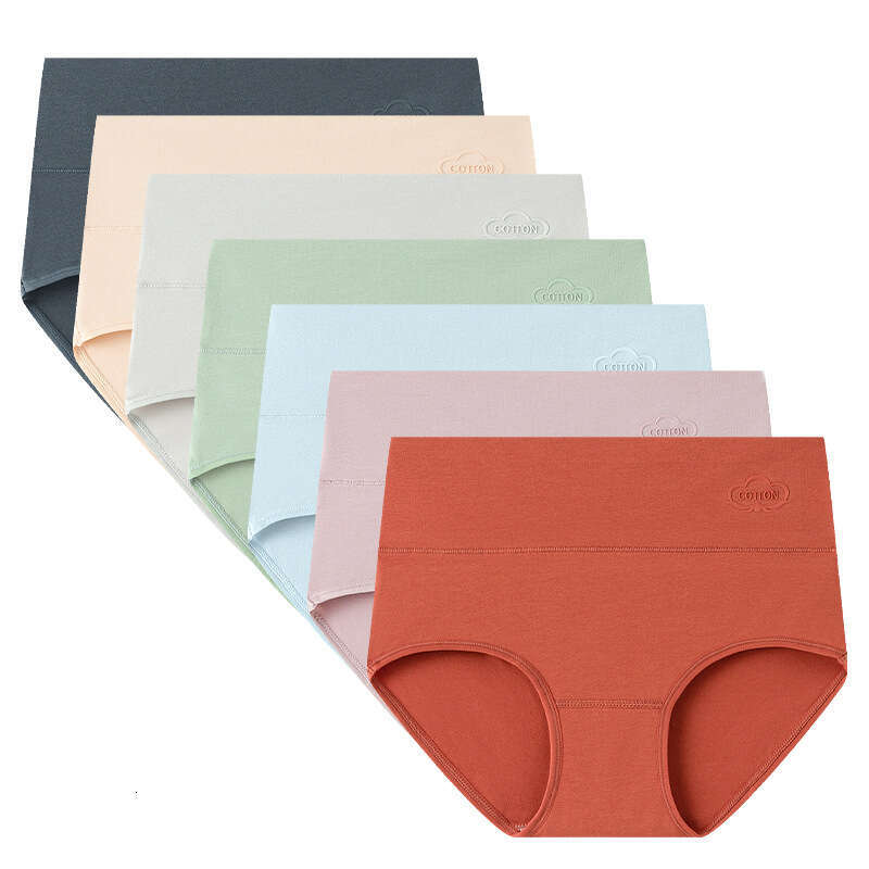 Large Size Graphite Antibacterial High Waisted Printed Triangle Women, Pure Cotton Underwear for Women Calzoncillos Underwear Women Panties Underwears