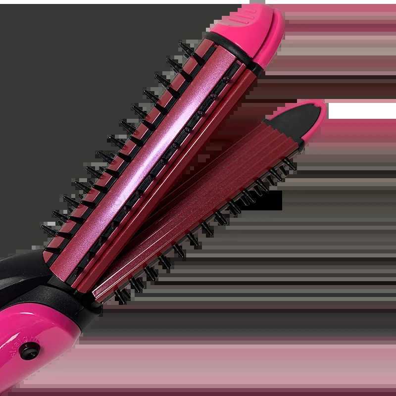 Straight iron rollers corn clip hair curler triad multi-function curling iron splint to generate electricity with 3B240719