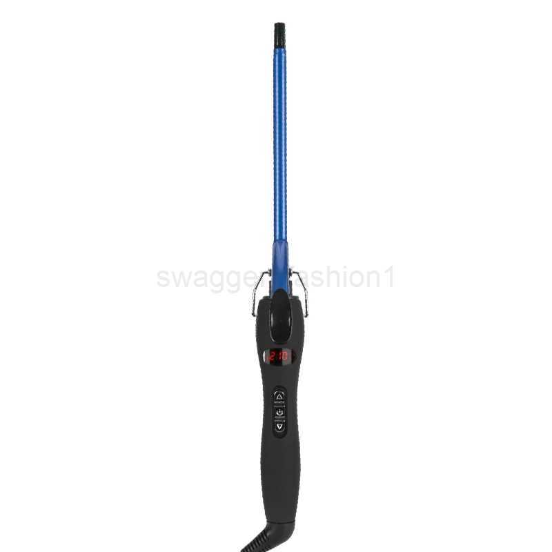 Aofeilei New Arrival professional 9mm curling iron Hair waver Pear Flower Cone electric curling wand roller styling toolsB240719