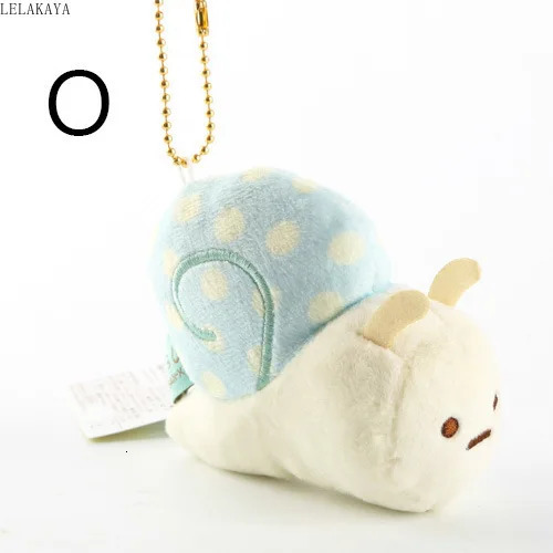 Mini Creative Bag Xmas Pendants Gift Soft Stuffed Sumikkogurashi Sumikko Plush Keychain Animals Kawaii Corner Creature Doll 8cm 240715