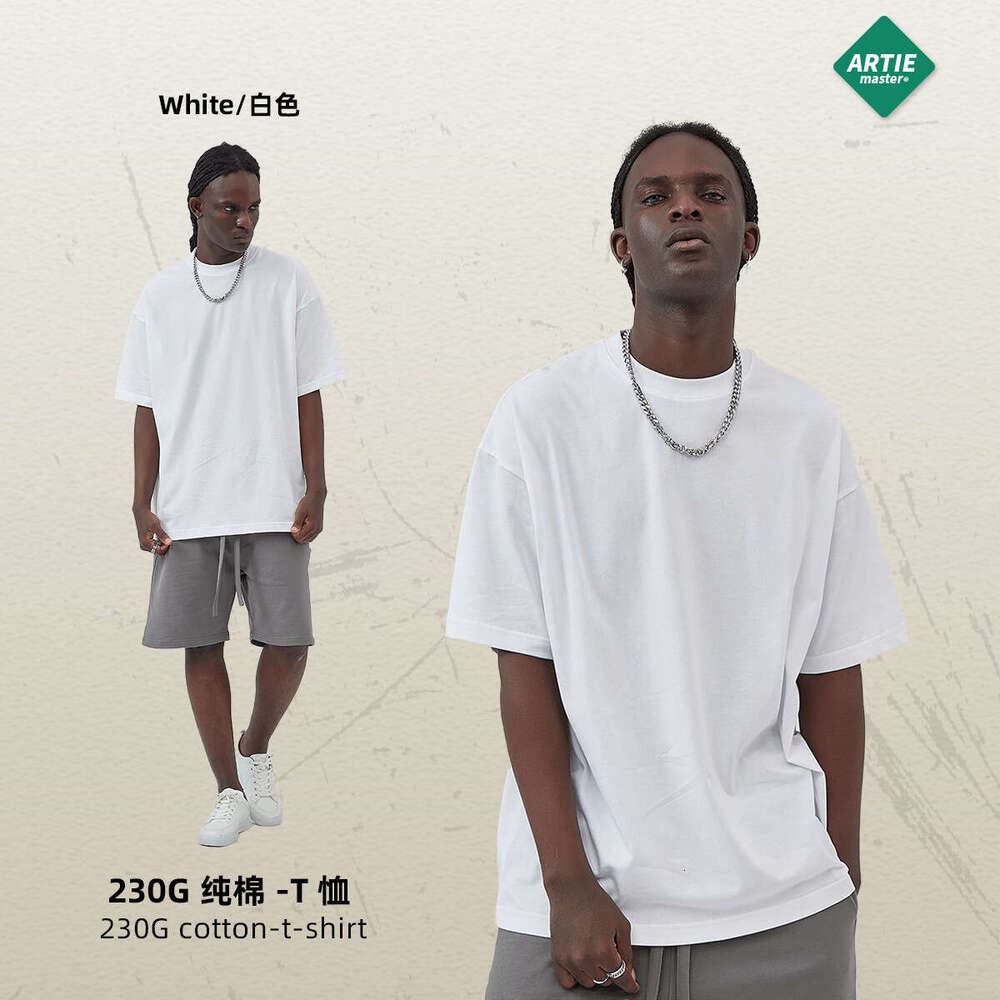 Setset Men New Merchandise Best Saller Fashion Summer Retro Harajuku Print Vintage Quick Drying Pure Cotton Plaid Slim-fit Solid Turtleneck Graphic T 