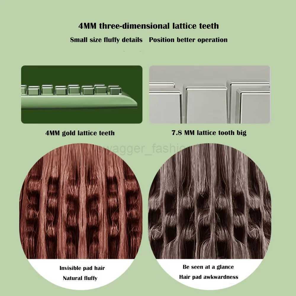 Mini Hair Curling Iron Hair Fluffy 3D Grid Curler Splint Portable High Quality Ceramic Corn Perm Styling ToolsB240719B240720