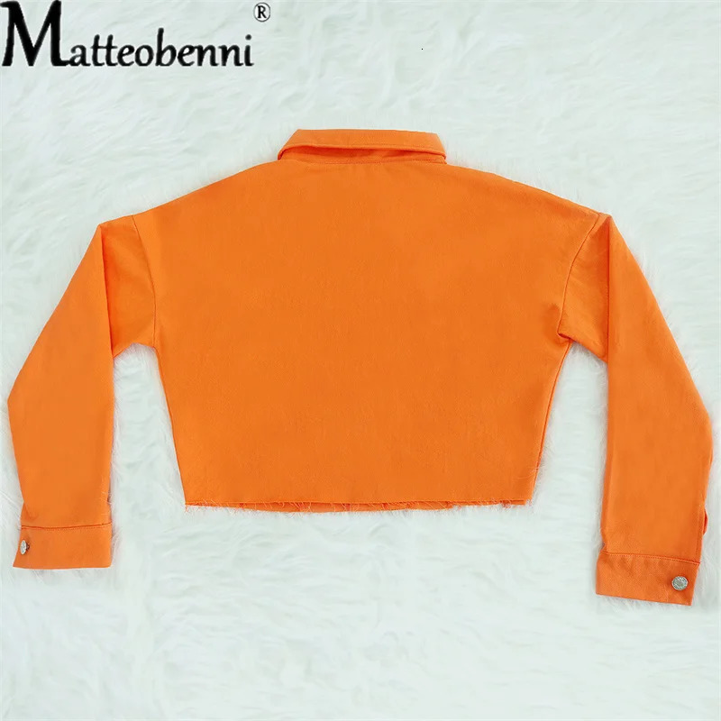 Spring And Autumn Women Jeans Jacket Long Sleeve Solid Slim Short Denim Jacket Ladies Fashion Streetwear Classic Denim Coat 240717