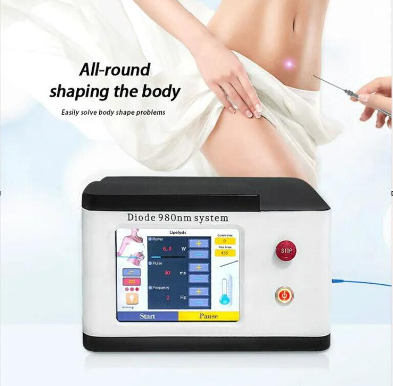 Medical machine 980nm Endolifting lipo Laser Machine Weight Loss Diode Laser 980 Liposuction Lipolysis laser For Body Slimming Skin Lifting beauty mac
