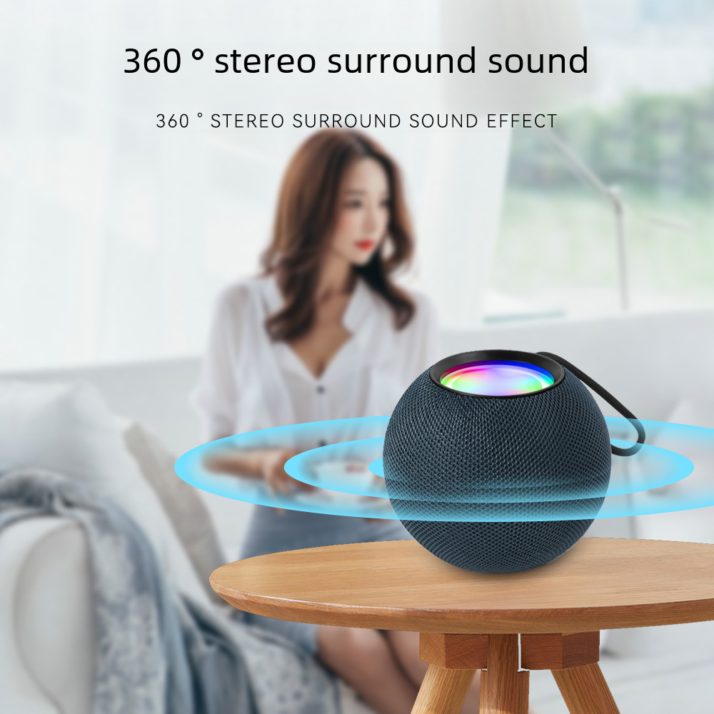 Wireless Bluetooth Speaker Small Sound High Quality Outdoor Portable Mini Subwoofer High Volume Cross-border Wholesale