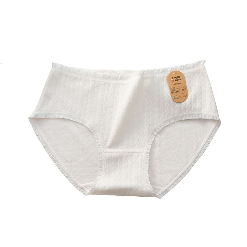 A-class Baby Fluorescent 0 Dyed 7A Polylactic Acid Antibacterial Raw Cotton Women's Underwear Lingerie Calzoncillos Panties Calecon Women Underwe