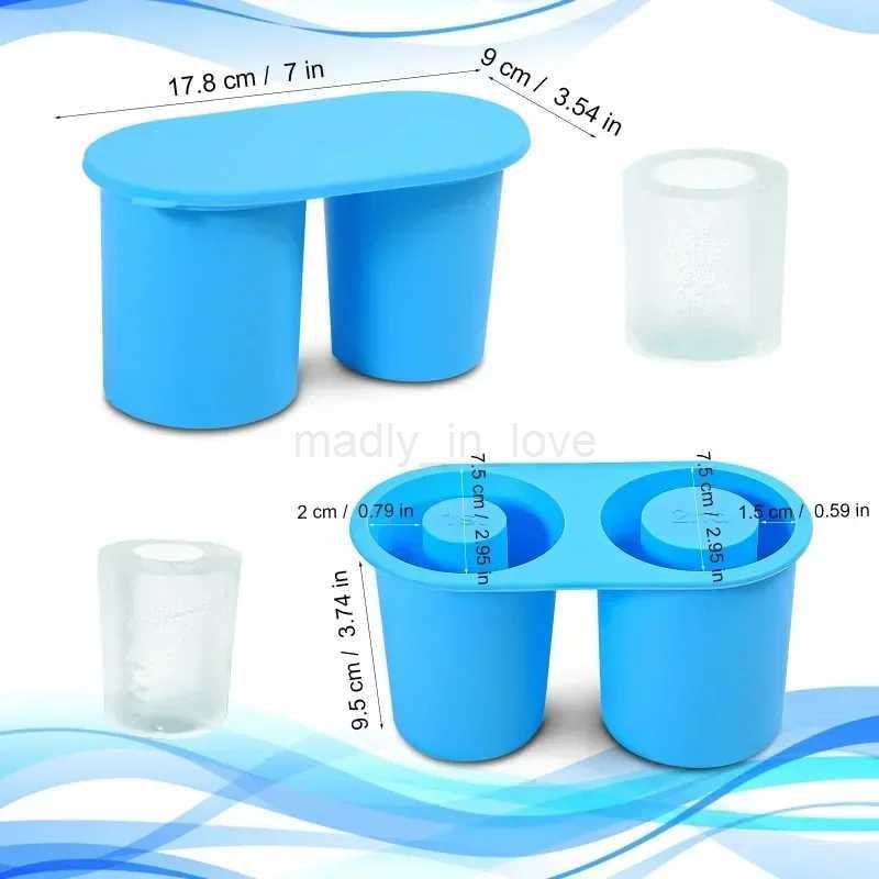 Silicone Ice Grid Adapted for Water Cup Large Capacity Ice Grid Ice Making Mold Creative with Box Easy ReleaseM240719