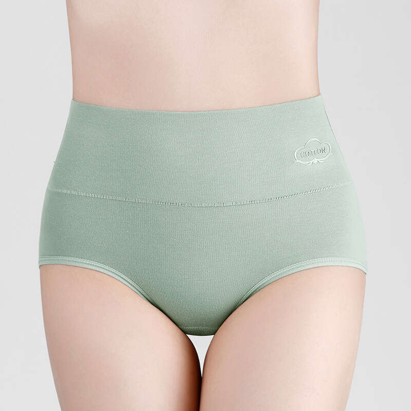 Large Graphite Thin Pure Cotton Printed Triangle Women, High Waisted Antibacterial Underwear for Women Calecon Calzoncillos Women Underwear Panties Li
