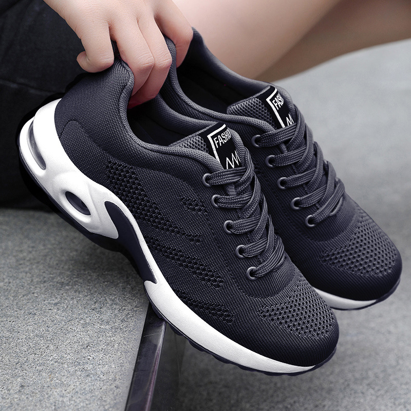 Running Breathable Mesh Outdoor Light Weight Sports Shoes Casual Walking Sneakers Lace-up Women Sneaker