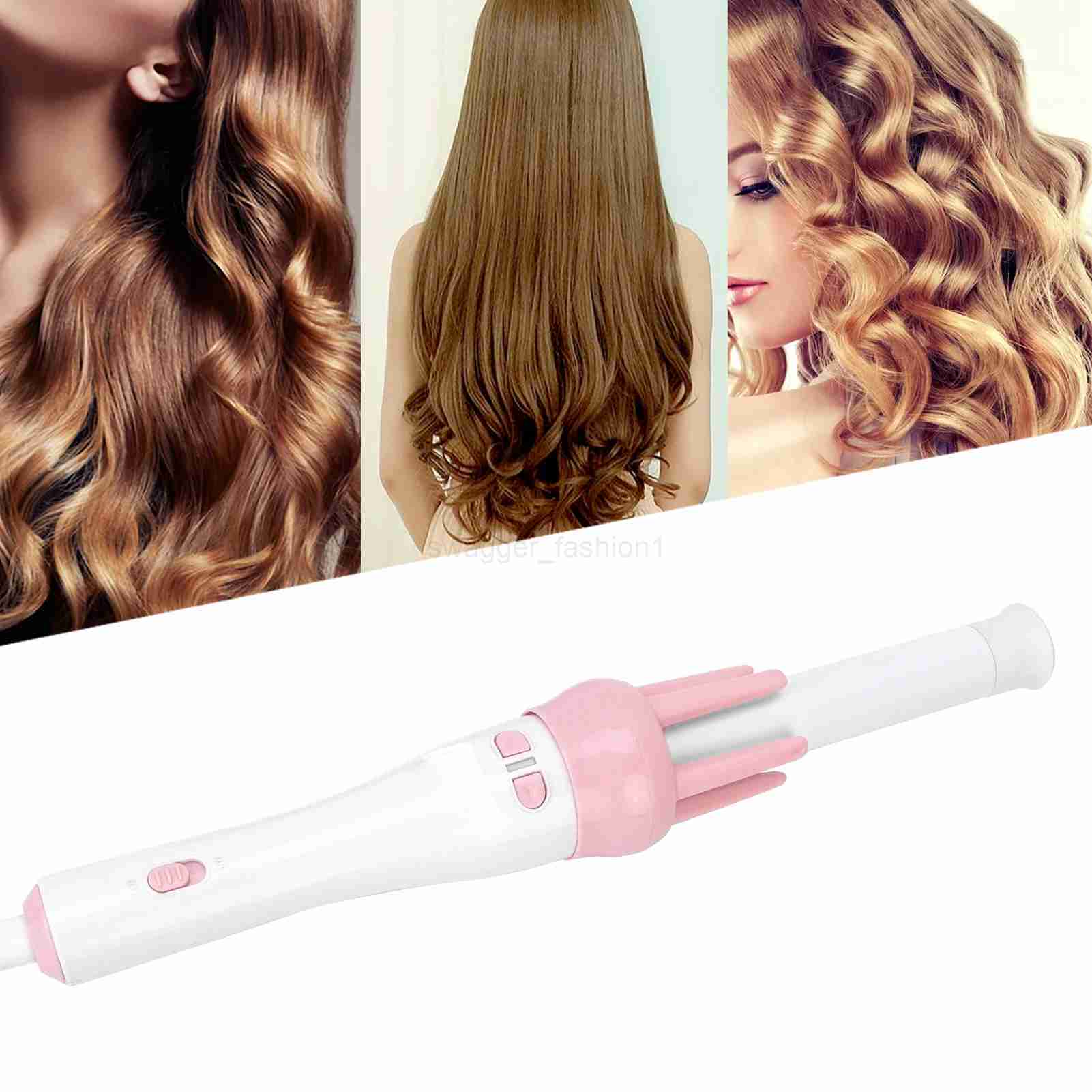 Curling Iron Hair Curler Professional Ceramic Curling Iron Automatic 360 Rotating Hair Curler Electric Curling Wand 110240VBz240719