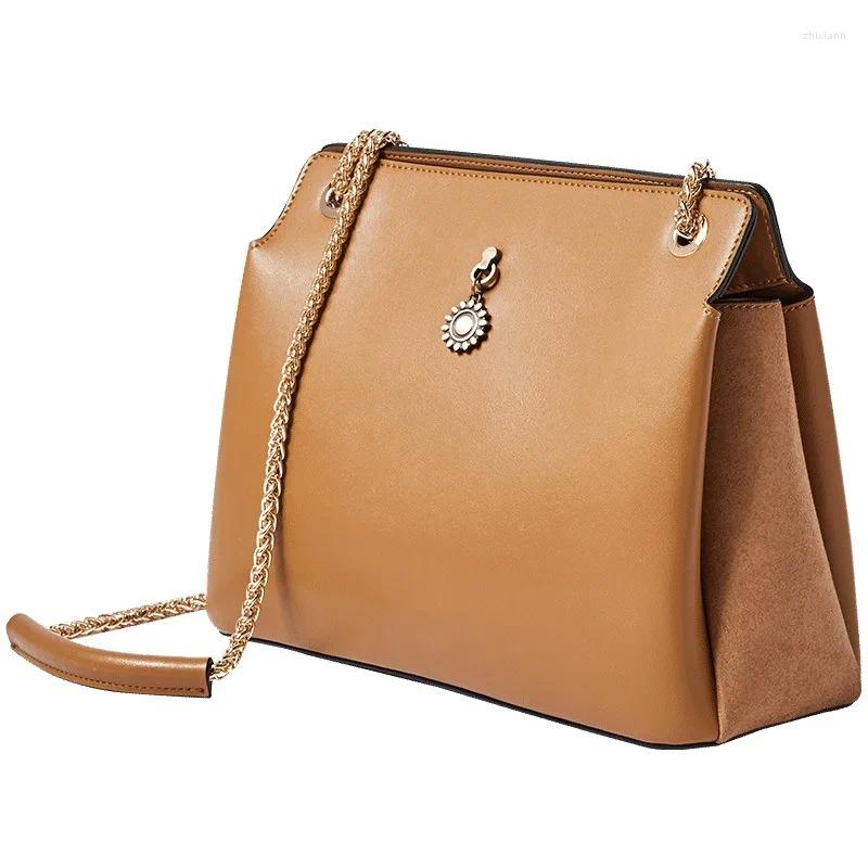 Bag Women's 2024 Retro National Style Chain Shoulder Three-layer Large-capacity Trendy Handbag Female Satchels