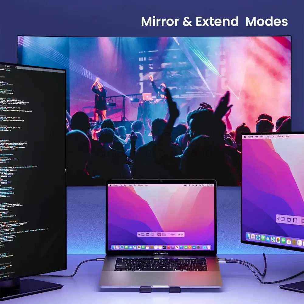 USB C to HDMI Cable 4K 60Hz Type C to HDTV Adapter Converter Cable for MacBook Pro Air Pixel iPad iPhone 15 Samsung Laptop 2mCL240719