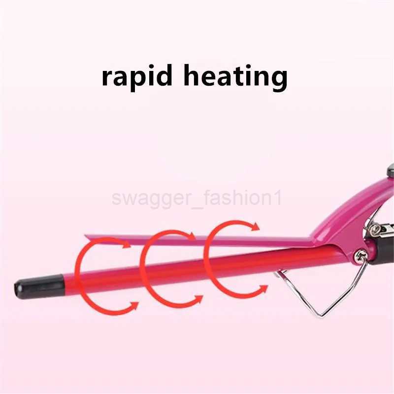 1PC 9mm 22mm Professional Electric Hair Curler Curling Iron Hair Waver Pear Flower Cone Ceramic Curling Wand Hair Styling Tool 2B240719