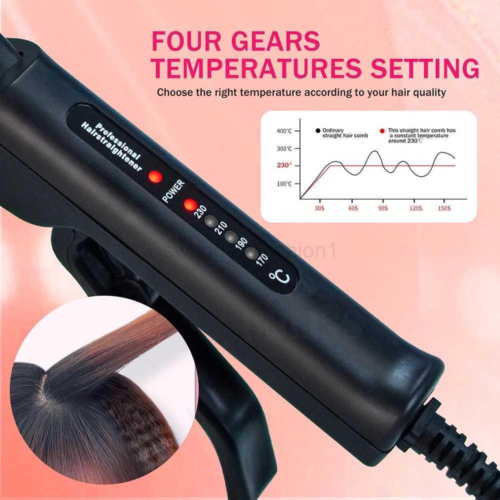 Ceramic Hair Curler Corrugated Curling Iron Electric Hair Crimper Wave Corn Irons Curling Wand Styling Tools Corrugation CurlerB240719