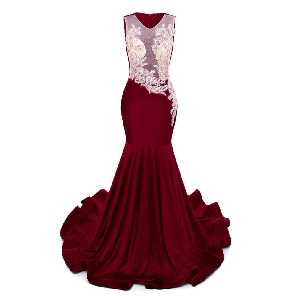 Vintage Black Satin Evening Dresses Crystal Illusion Embroidery Applique Beaded Sleeveless Formal Party Prom Gown Robe De Soiree