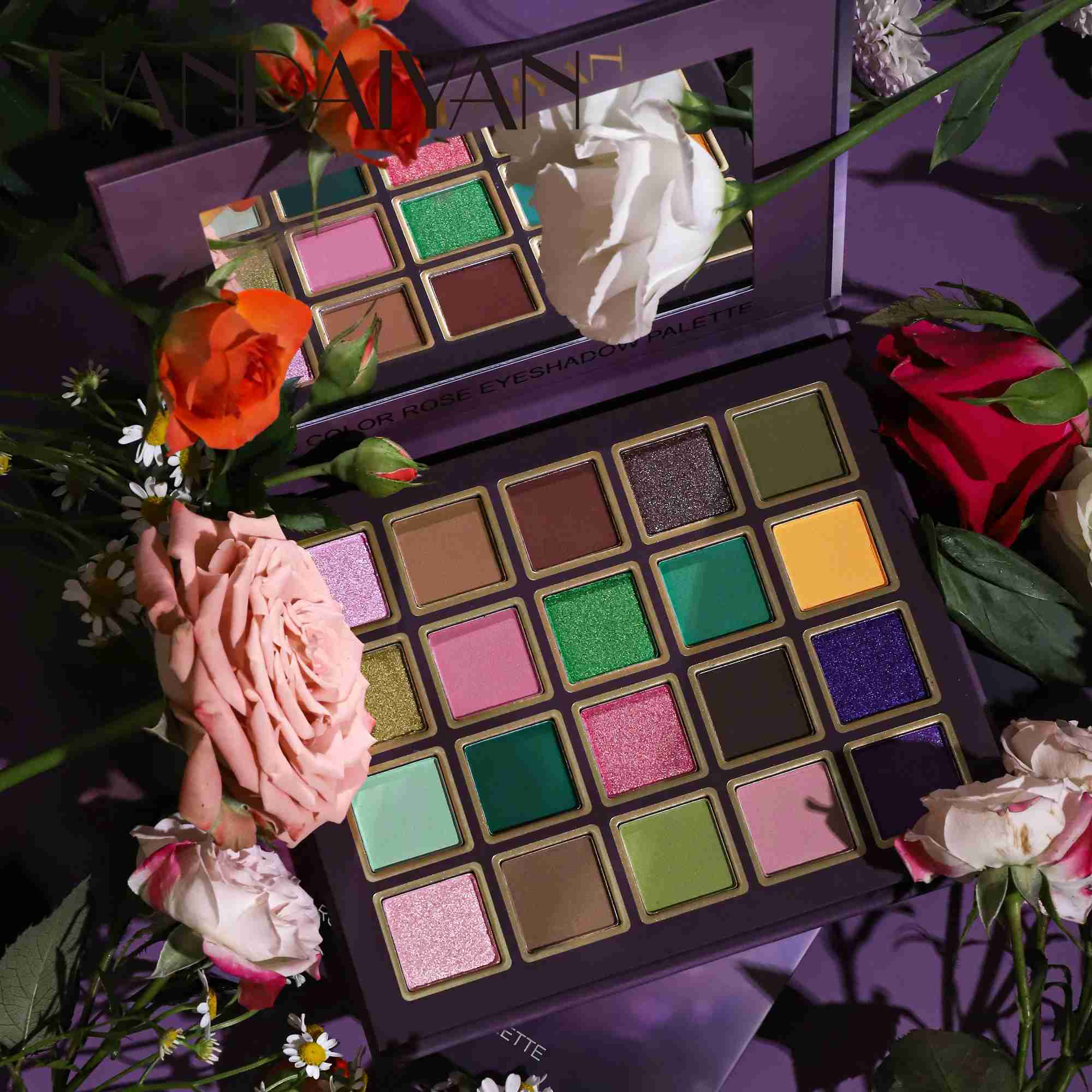 20 color European and American makeup eye shadow palette pearlescent matte nude makeup durable cosmetics eye shadowW240730