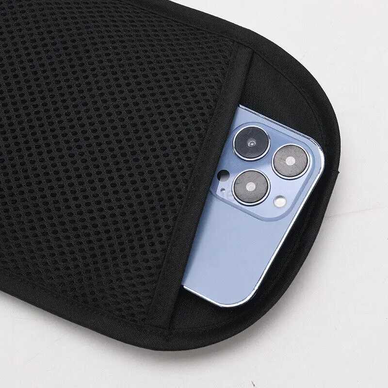 Travel Phone Belt RFID Blocking Waterproof Waist Bag Fanny Pack Hidden Wallet Signal RFID Blocker Passport Holder Bag 15*35cmXJ240720