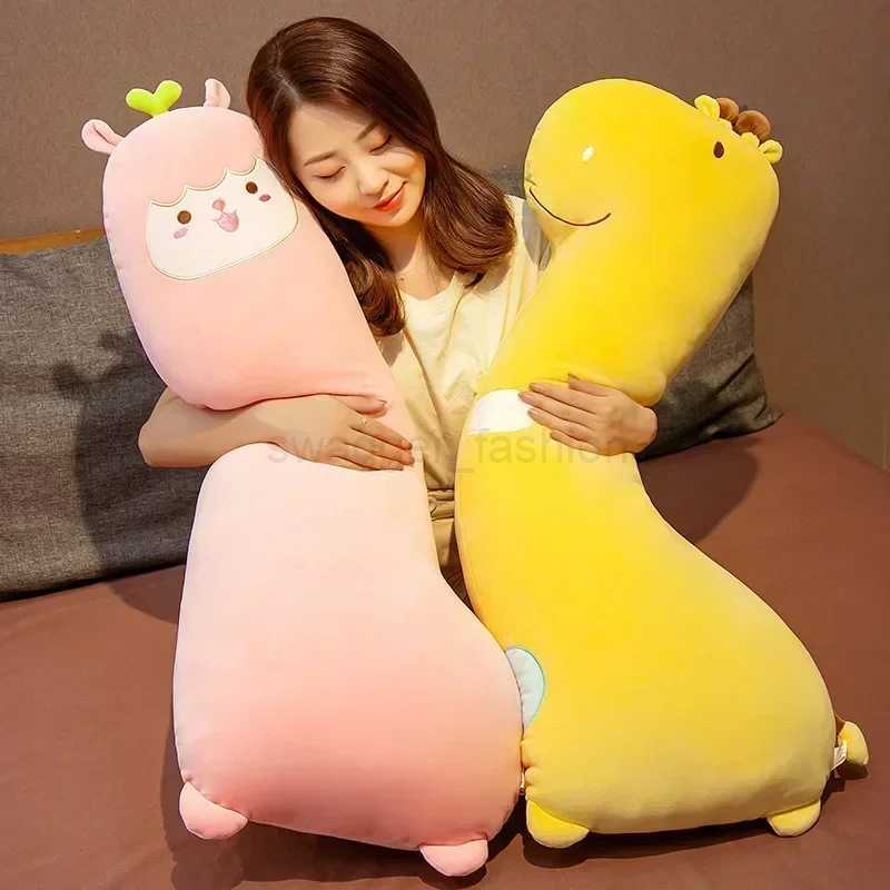 Lovely Cartoon Animal Side Sleep Body Pillow Soft Cozy Throw Pillows Girlfriend Schoolmate Gift Long Pillows Cute Birthday GiftsB270720