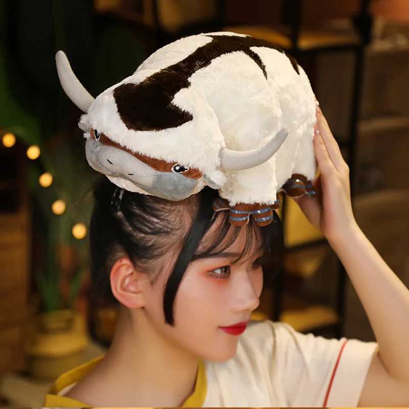 55cm Avatar Appa Momo Plush Doll Anime Avatar the Last Airbender Appa Plush Toys Soft Stuffed Animals Pillow Children Kids GiftB270720