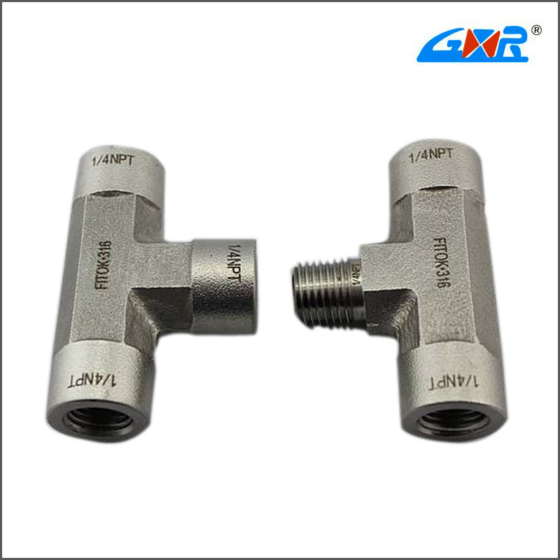 Long term supply of multiple gold-plated stainless steel pipe fittings XC-1CG manufacturer wholesale