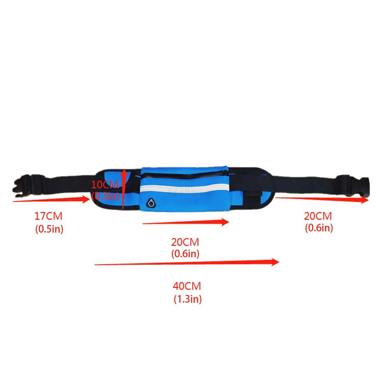 Running Waist Pouch Belt Women Men Fanny Waist Pack Multifunction Invisible Running Waist Bag Portable Outdoor Travel Sports BagXJ240720