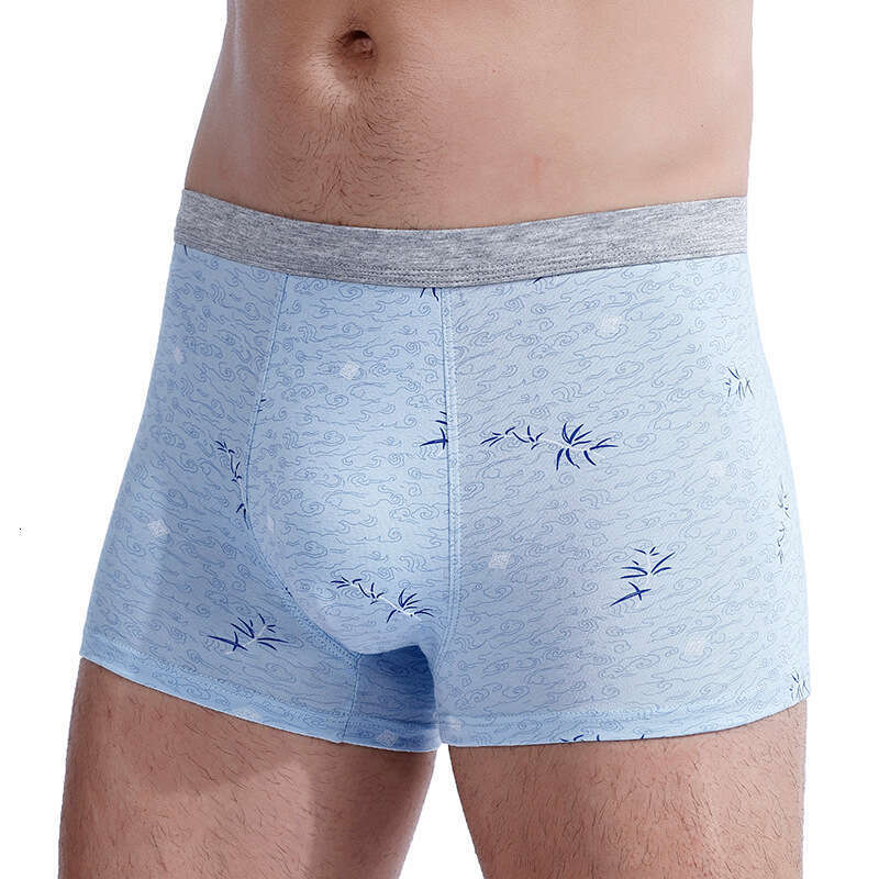 Printed Flat Underwear, Pure Cotton Men's Printed Square Underwear Calecon Boxers for Men Designer Boxers Designer Underwear Men Underwear Pantie