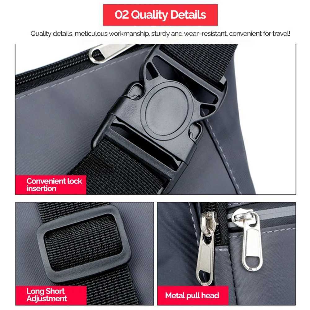 Spring Mobile Waistband Bag for Mens Multi Functional Large Capacity Waistband Bag Waterproof and Wear Resistant Work WalletXJ240720