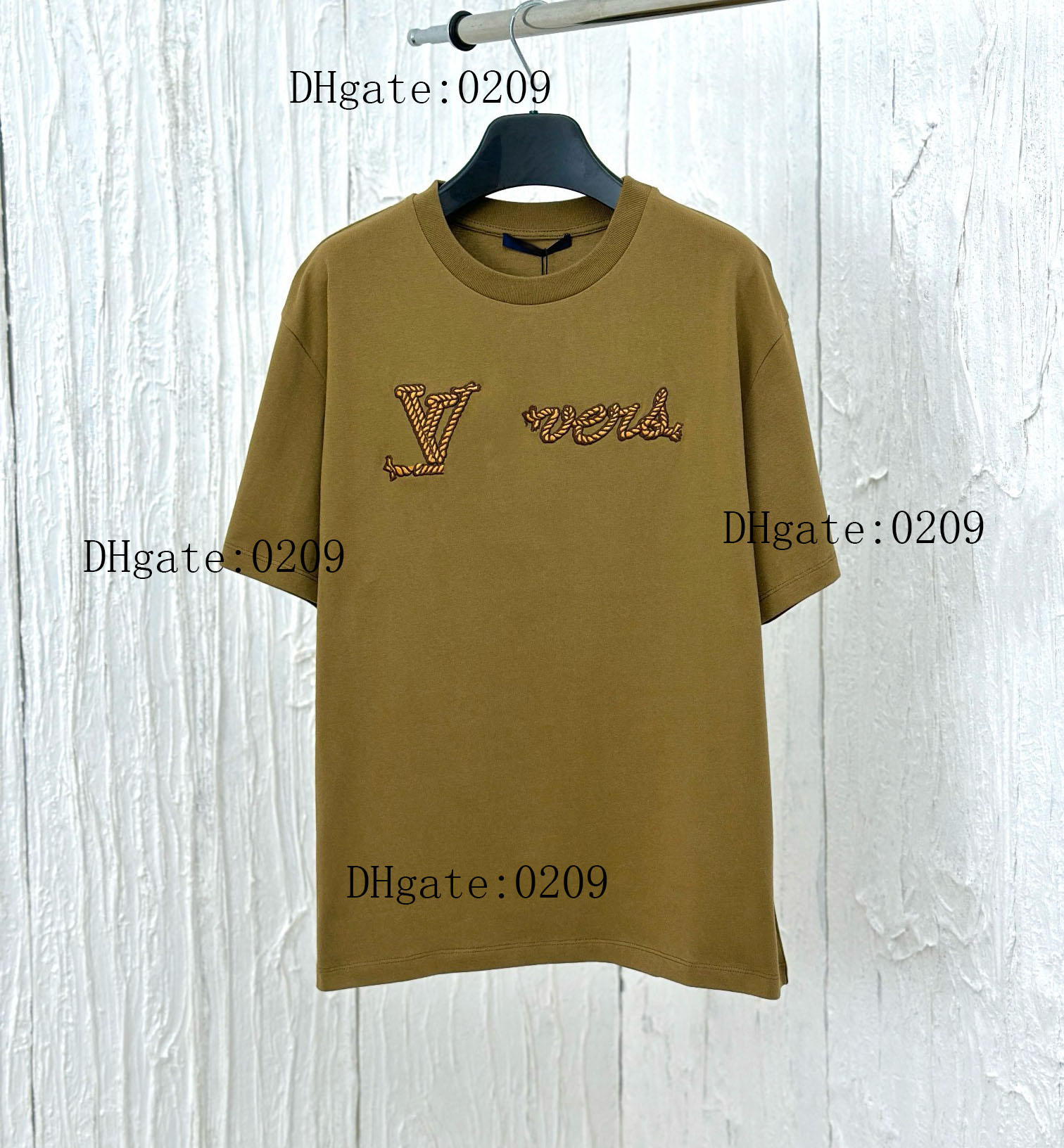 Men's Plus Tees & Polos Round neck embroidered and printed polar style summer wear with street pure cotton 42rt
