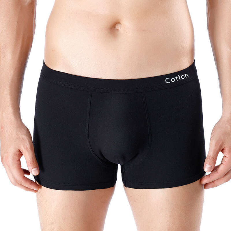 Pure 3DU Convex Underwear Three-dimensional Printing Pure Cotton Men's Four Cornered Pants Boxer Calecon Designer Underwear Mens Underwear