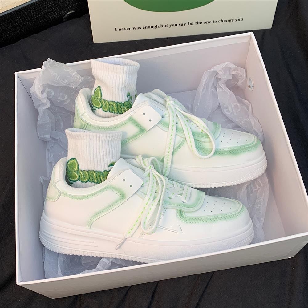 Little DR Sneakers for Women Korean Style White Casual Sport Board Shoes Student Niche Fashion Breathable Female Versatile Ladies Women's shoes