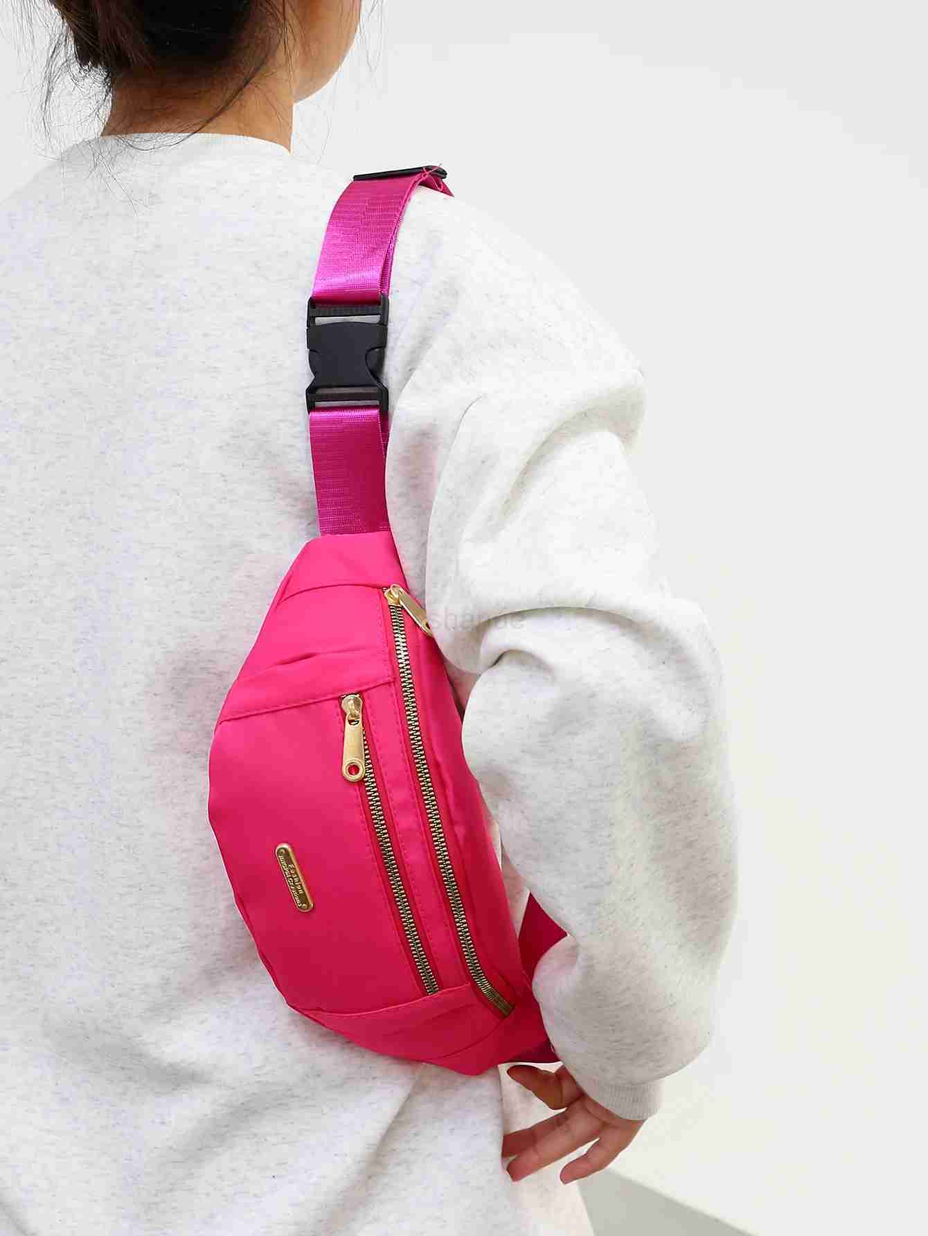 Fanny Packs Small Crossbody Sling Bag for Women Adjustable Strap Fashion Chest Belt Bum Bag Sports Workout Traveling Waist BagXJ240720