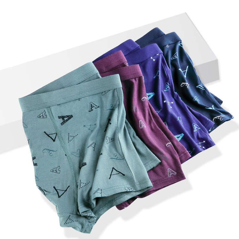 New Flat Corner Pants with Fat and Large Size Men's Printed Underwear Mens Boxers Designer Boxers for Men Designer Men Underwear Designer Calecon