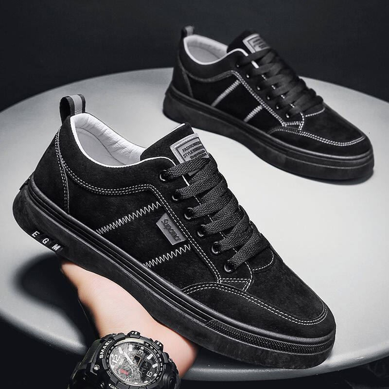 2022 Men's spring all-match new sports casual light non-slip wear-resistant men's skate shoes Lhshoe