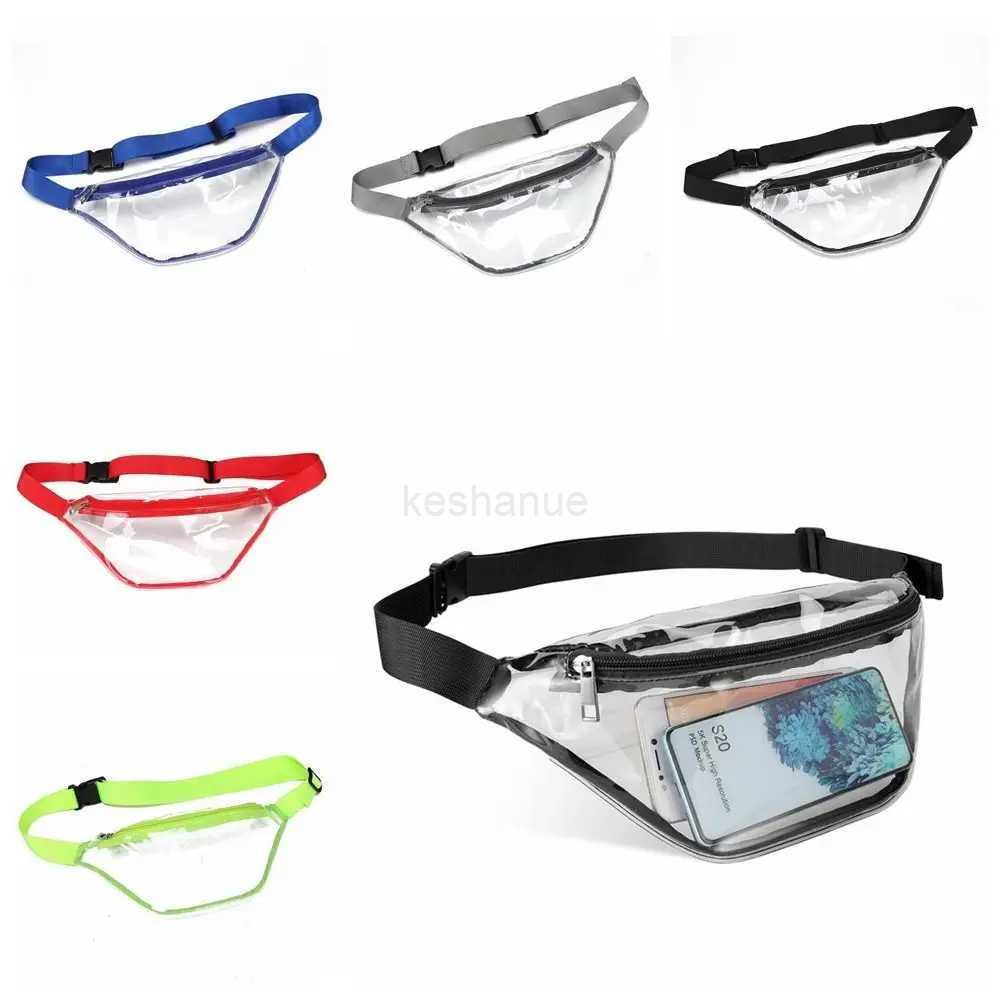 Waterproof Phone Pouch Fashion Floating PVC Waist Pack Transparent with Waist Strap Fanny Pack BagXJ240720