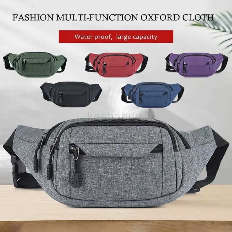 Men Chest Bag Women Simple Leisure Fashion Oxford Waist Packs Ladies Waist Bags Designer Mobile Phone PouchXJ240720