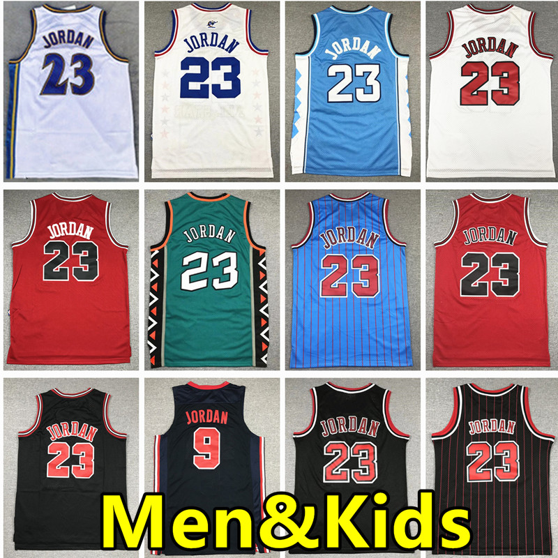 Retro Basketball Jerseys 23 Michael Jersey Men Youth Kids 1997-98 Mesh Hardwoods Vintage Classics vest Top Quality adults Children Stitched throwback Wear shirt