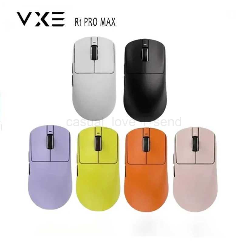 Vxe Dragonfly R1 Pro Max Wireless Bluetooth Mouse Lightweight Paw3395 2KHz Intelligent Speed X Low Delay Fps Gaming Mouse GiftCL240720