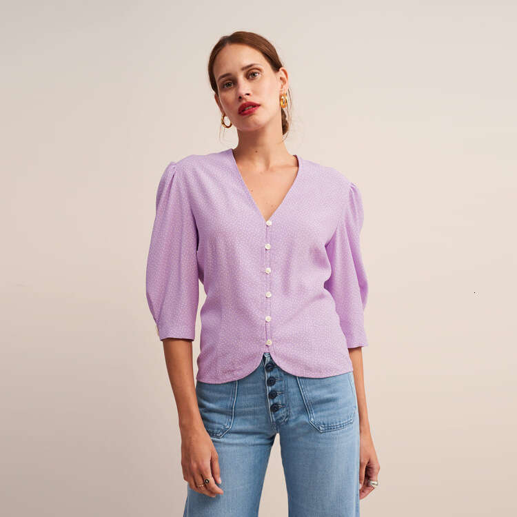 Hip Hop O-neck Crop Tops Summer Printing Short Sleeve Turtleneck Collar Blouse Round Neck Chiffon Street Activity Crop Tops2 Stretch Casual Undershirt