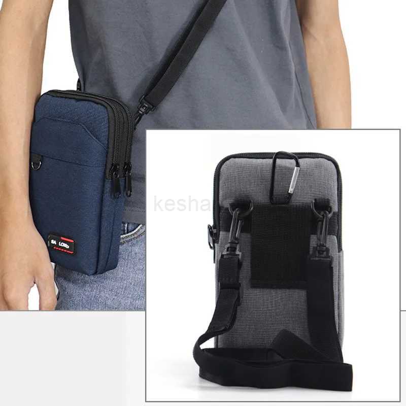 New Mens waist bag Crossbody bag Outdoor Waterproof Military Waist pack Mobile phone pouch camping hunting tactical bagXJ240720