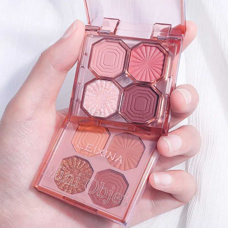 Mini eye shadow Palette Shining Korean eye shadow Panel Rare Beauty Girl Original Cheap Makeup Female Matte Naked ShadowW240730